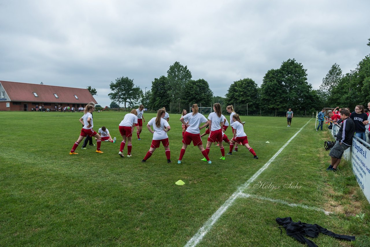 Bild 90 - Aufstiegsspiel SG Borgstedt/Brekendorf - SV Wahlstedt : Ergebnis: 1:4